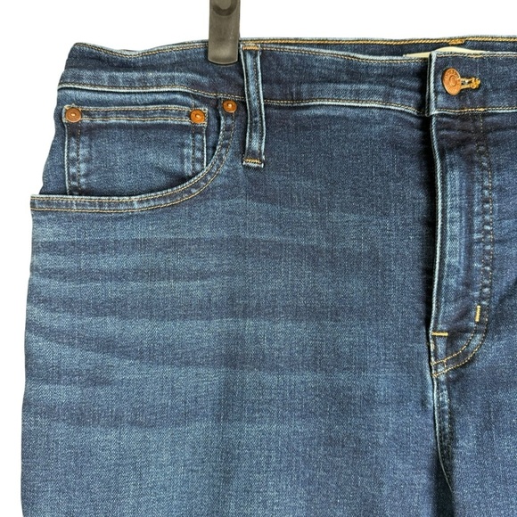 Madewell Kick out Mid Rise Women’s Jeans Size 33 Medium Wash - Picture 4 of 10